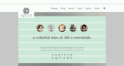 Desktop Screenshot of corinthsquare.com